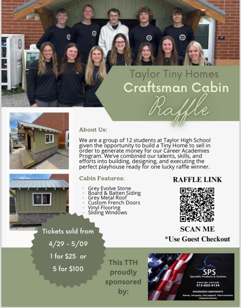 Taylor Tiny Home Raffle